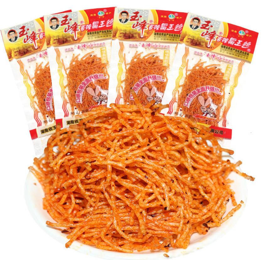 霸王丝辣条小零食玉峰辣麻辣条小时候的味道儿时80后怀旧辣丝重庆