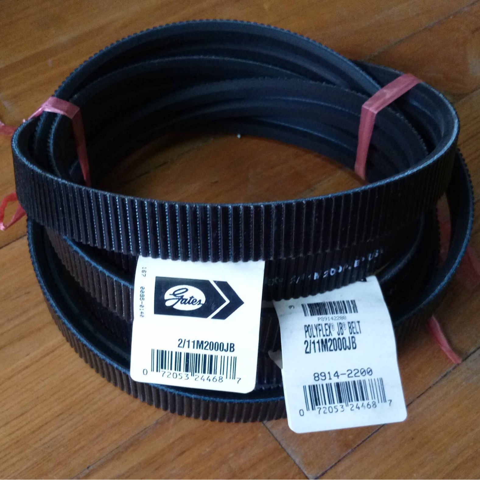 gates美国盖茨联体广角带冷却塔皮带 2/11m2120jb 3/11m2180jb