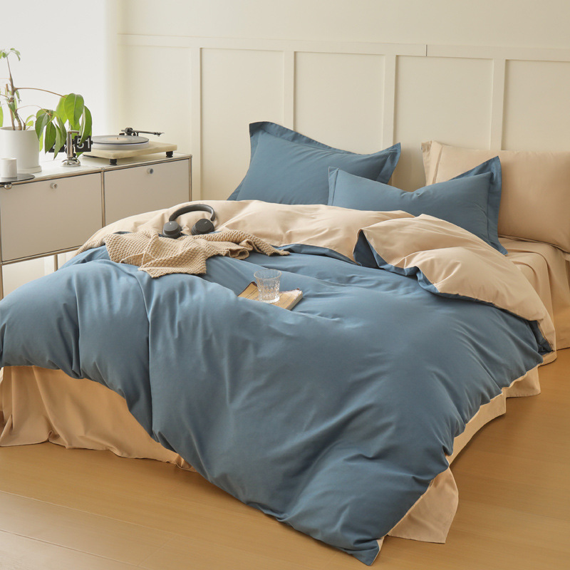 被套100s全棉厚保暖磨毛单件被罩a类纯棉200x230x150cm家用被子套
