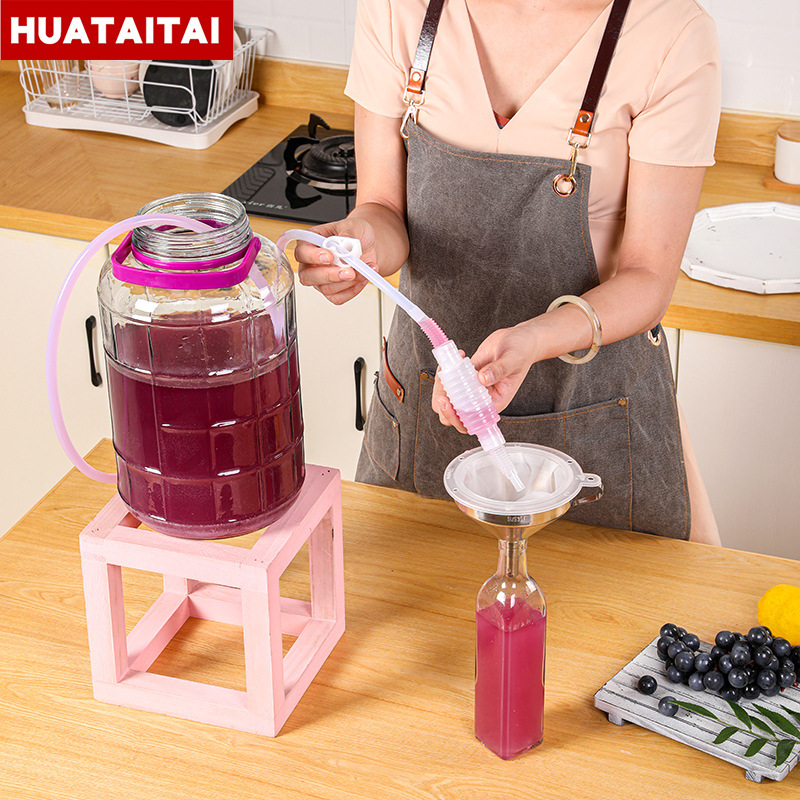 家用吸酒器虹管白酒打酒器小型自吸电动抽水器中药葡萄酒过滤器