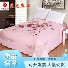 9V9B上海老式床单 加厚国民传统磨毛纯棉床单  怀旧 国货
