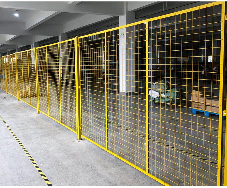 车间隔离护栏网 厂房仓库隔离栏栅可移动车间设备隔断铁丝网围网