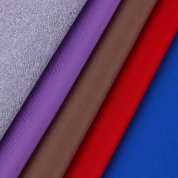 健康布南韩丝面料定制加工 涤氨双面布 校服运动服面料生产批发