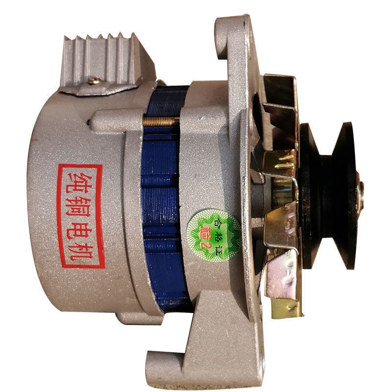 农用车拖拉机三轮车12v14v伏充电带灯两用单缸柴油机大功率发电机