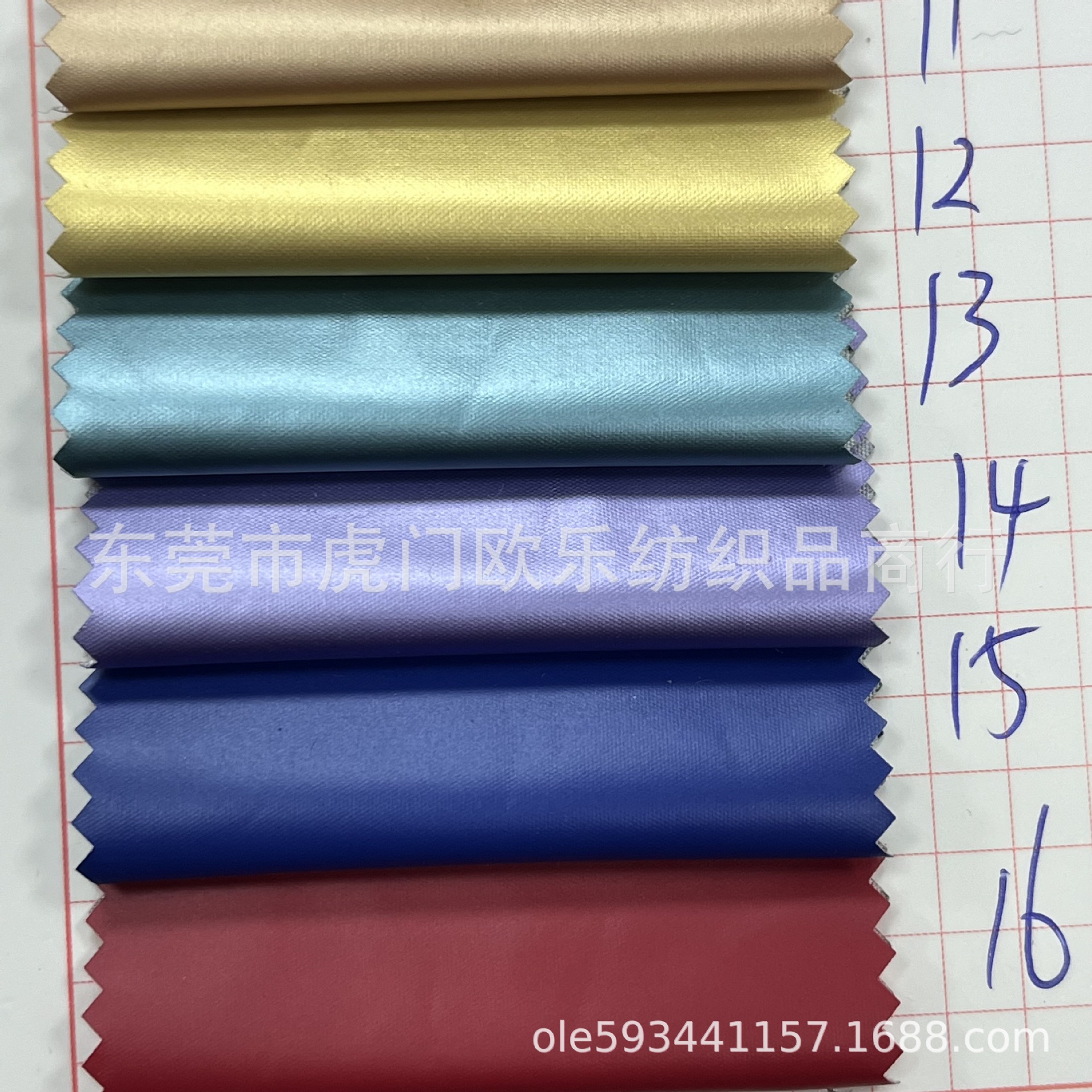 现货风衣布烫膜面料 羽绒服仿pu皮烫银膜布 服装面料烫金风衣布