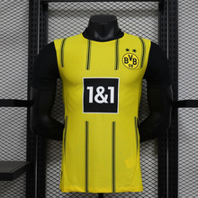 2425德国俱乐部多特蒙德主场球员版足球训练服一件代发现货