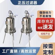 不锈钢正压过滤器膜片过滤实验室小型药业分离平板膜过滤设备卫生