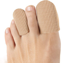 大拇指保护套脚趾疼痛套 大小号纤维脚趾套 鸡眼硅胶护理套防磨脚