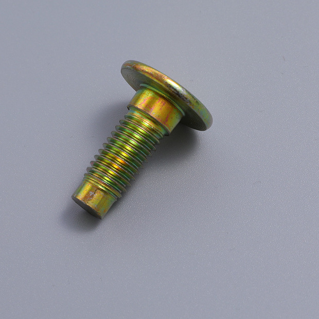 厂家供应电镀彩锌梅花内六角台阶螺丝 4.8级非标台阶螺栓螺丝