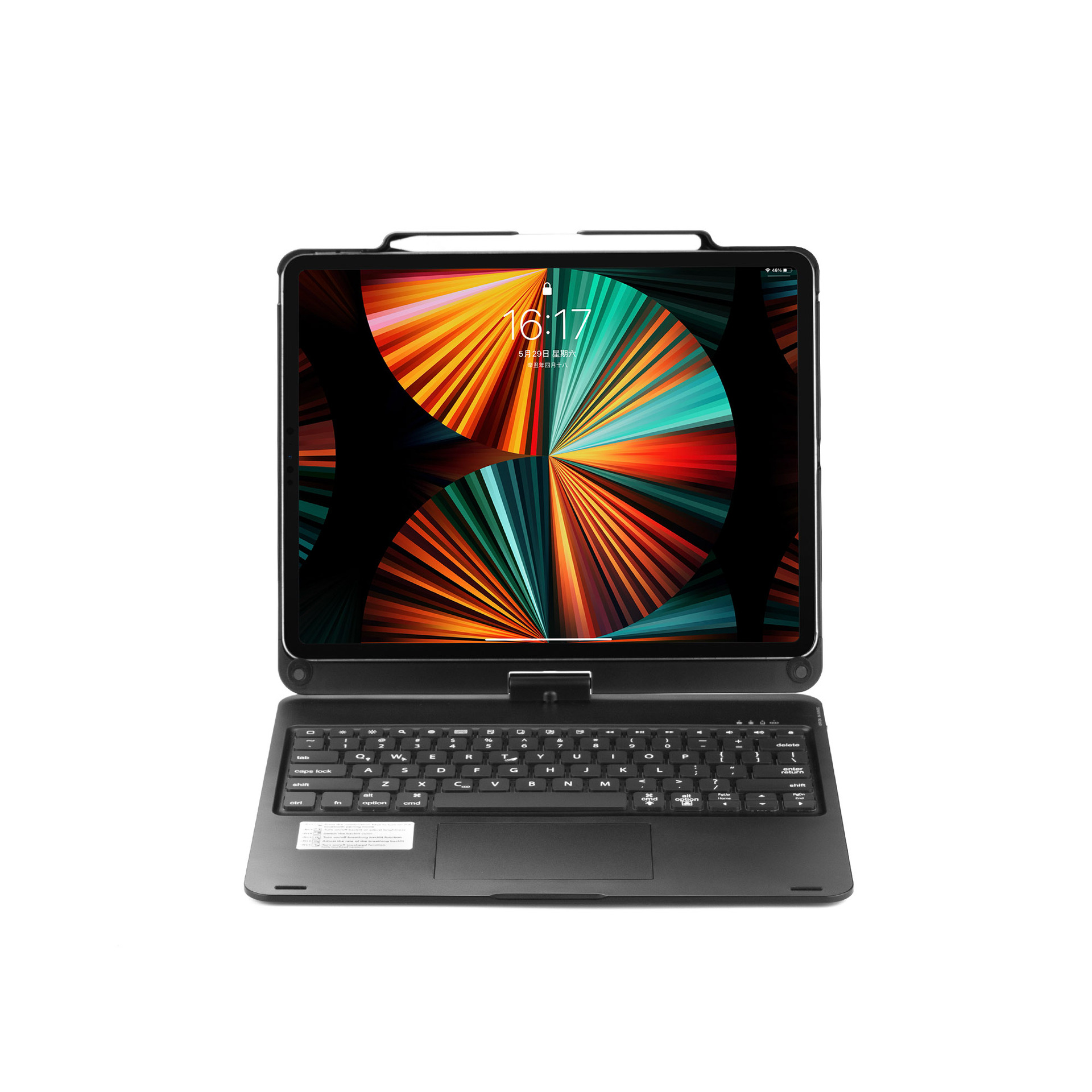 带触控ipad键盘适用ipad pro 11/pro 12.