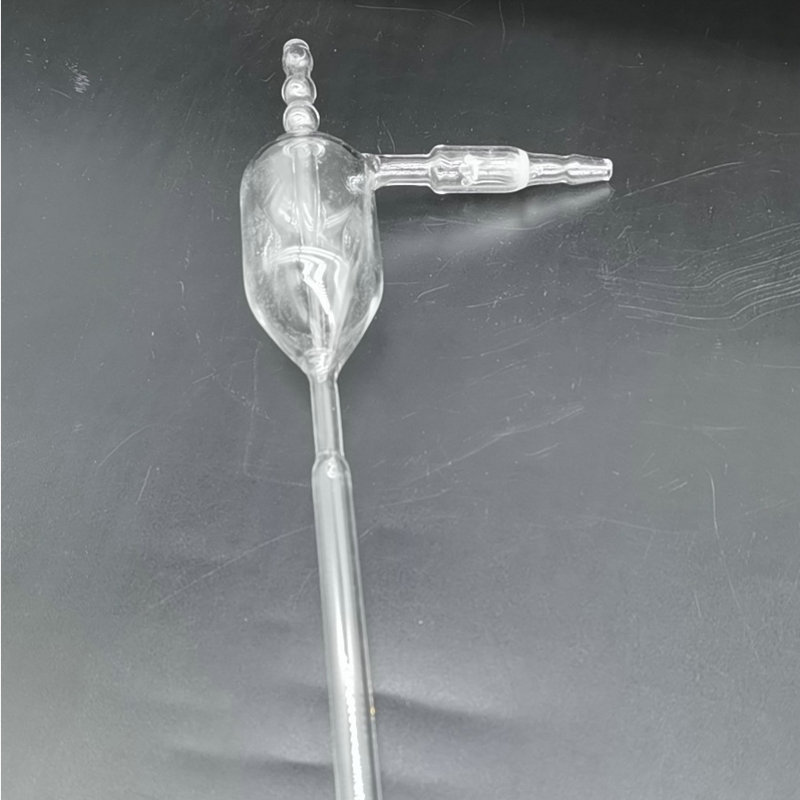 銮玉gg-17玻璃球形抽气管可定制 水老鼠 玻璃抽气管