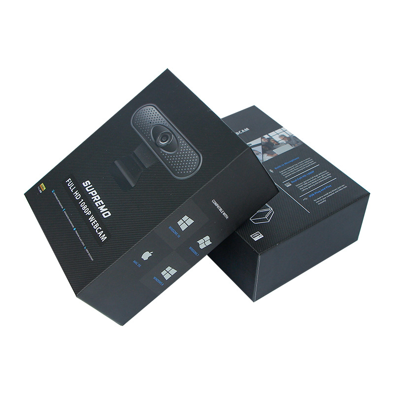 fsc认证工厂定制usb摄像头包装盒摄像头包装数码产品包装盒