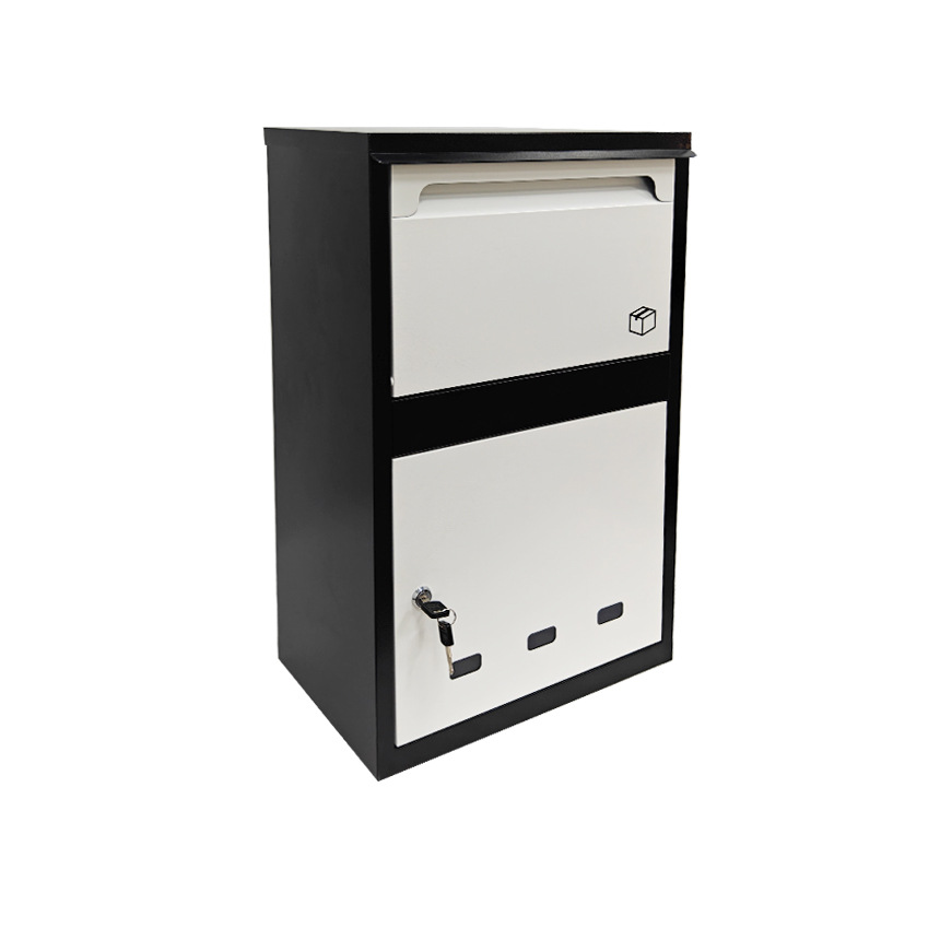 跨境热销投递箱户外超大邮箱镀锌钢包裹邮箱壁挂式快递邮筒-阿里巴巴