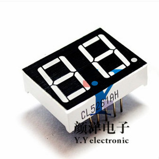 56英寸 2位数码管 共阳数码管 5261 led数码管 颜洋-阿里巴巴