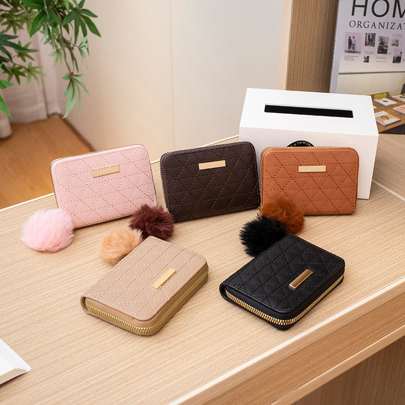 Foreign Trade Wallet Wholesale Bags2022 New Embroidered Pouch Small Card Holder All-Match Coin Purse Mini Purses