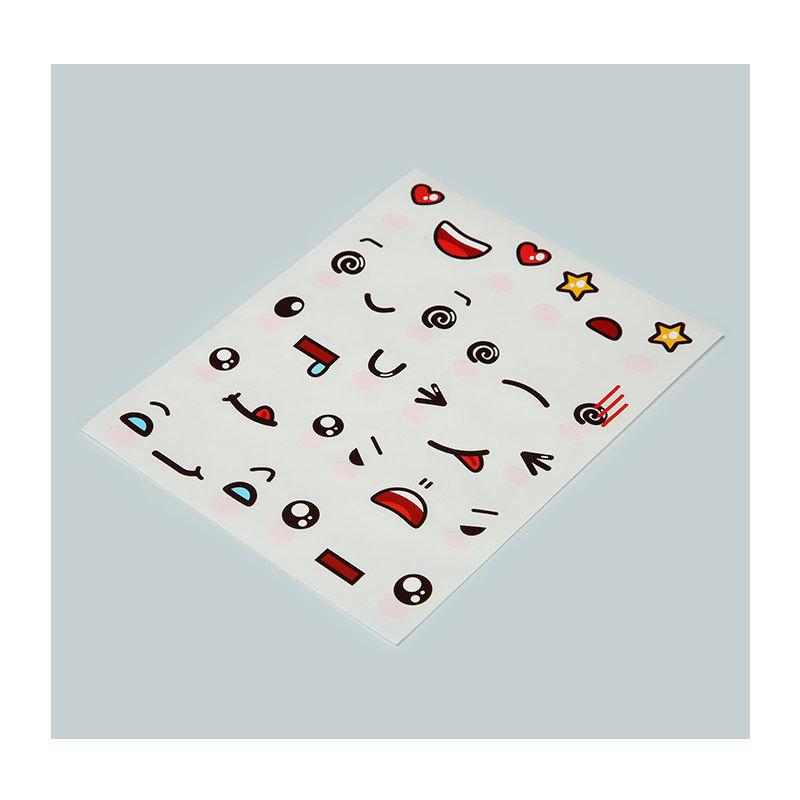 Korean Hand Account Ins Style Emoji Stickers Cute Anime Stickers Set Decorative Material Goo Card Stickers Free Shipping