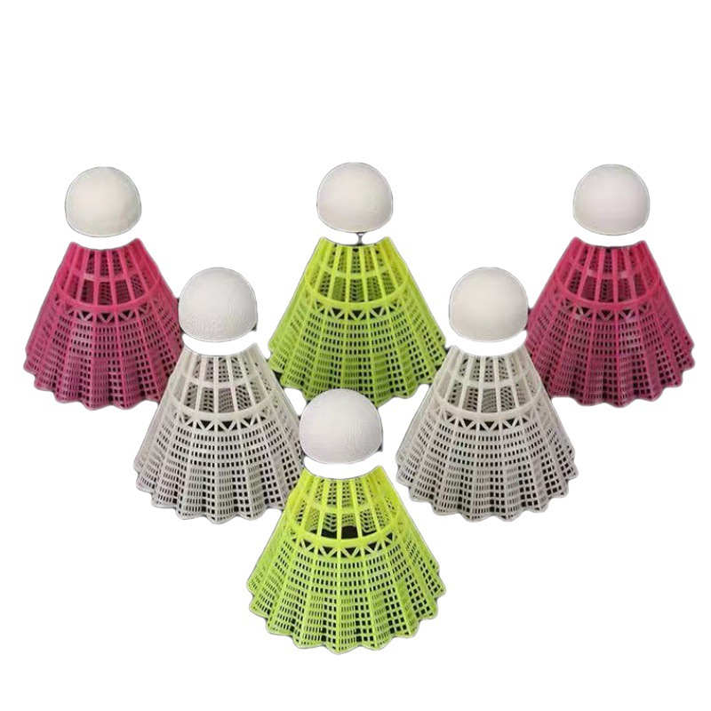 新款超耐打塑料尼龙球羽毛球耐打训练快速球比赛娱乐球学生训练球