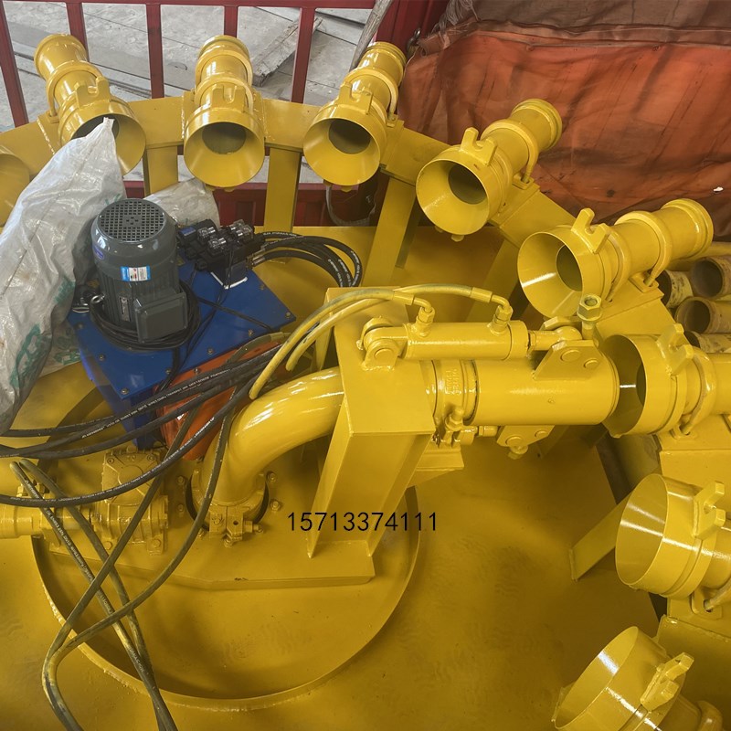 智能隧道布料机 隧道二衬台车布料机 分料器 自动换管 左右同步