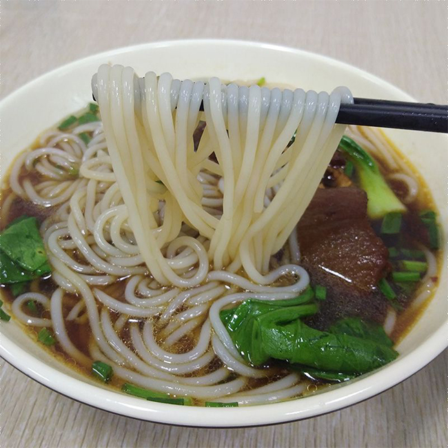 贵州米粉米线粗 贵州遵义牛肉粉干米粉 圆米粉干500g 4斤装