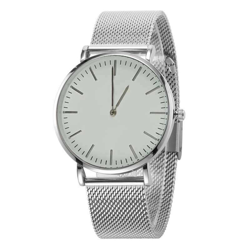 Nordic Style Business Watch Mesh Strap Watch Men's and Women's Quartz Watch Fashion Simple Men's and Women's Couple Watch