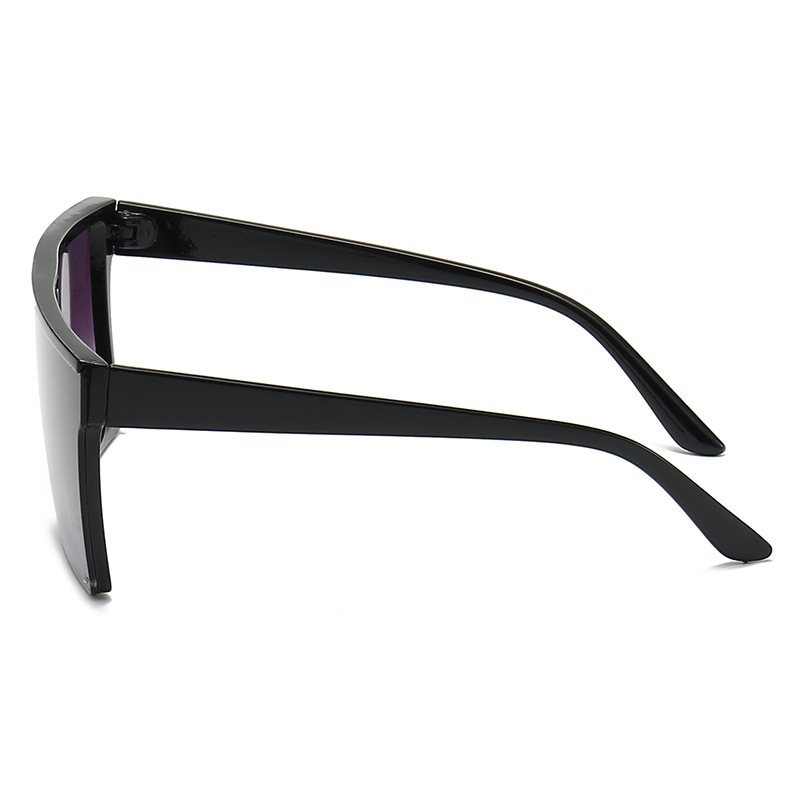 New European and American Personalized Trend Square Foreign Trade Sunglasses Men's Fashion One-Piece Lens Sunglasses Cross-Border Sun Glasses