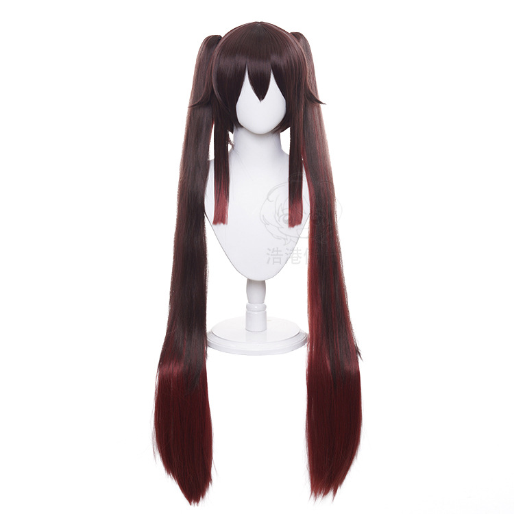 商品描述假发发型双虎口夹马尾功效cosplay风格动漫货号278产地浙江