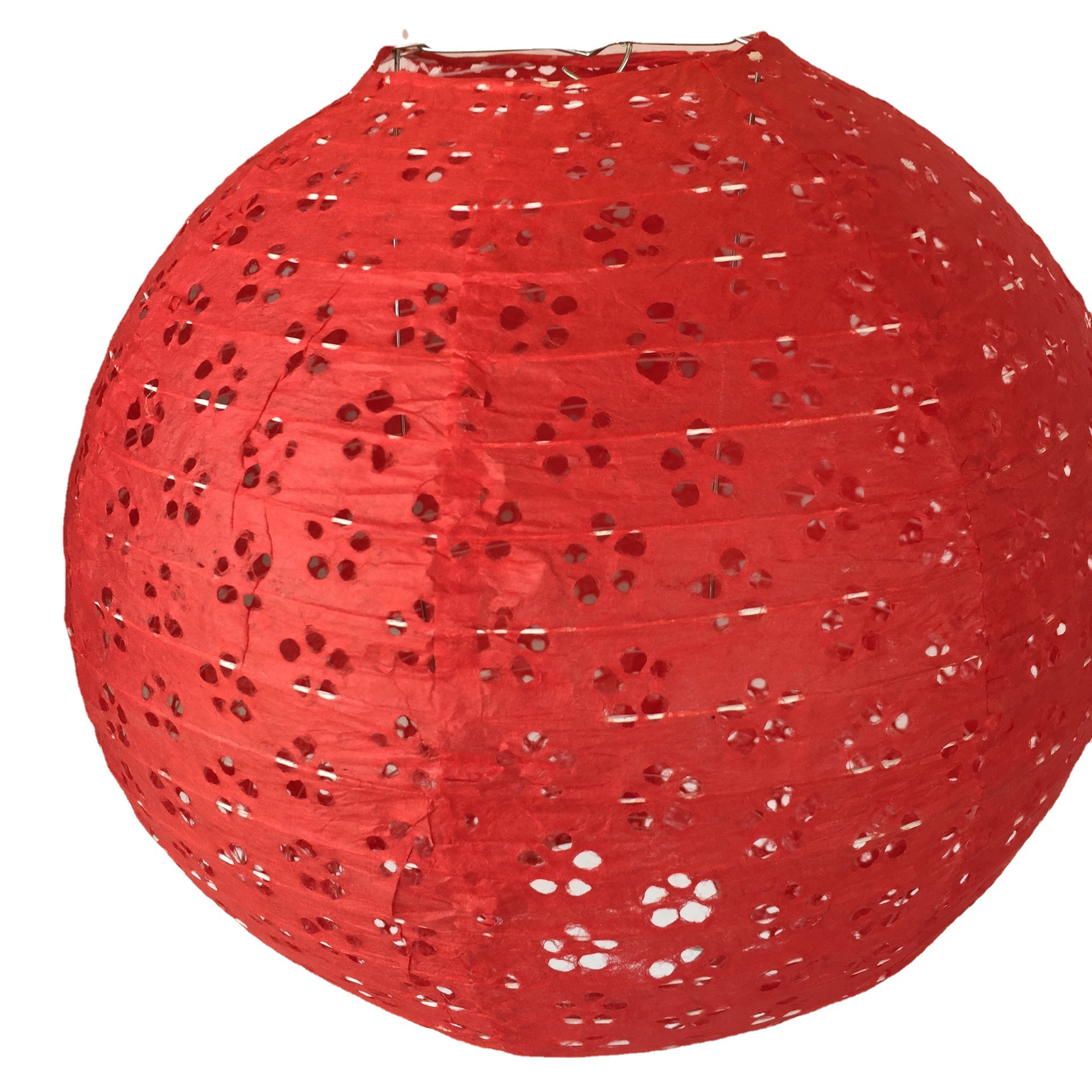 镂空纸灯笼 场景布置 厂家批发零售 多种颜色可定制