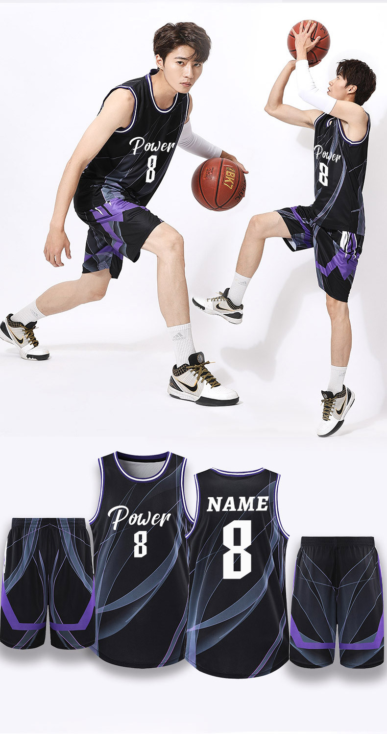 夏季篮球服套装男女大学生比赛训练队服运动背心团体球衣一套印字