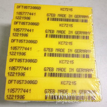 KenNameTal肯纳DFT05T308GD KC7215数控CNC深孔钻刀片钻削刀具
