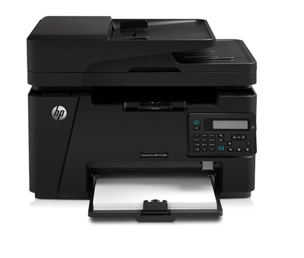 coloredahp/惠普m128fw/128fn/fp黑白激光打印机一体机复印扫描无