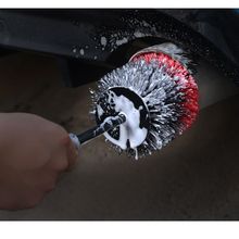 汽车美容精洗清洁刷子工具发动机中网轮胎钢圈刷内饰脚垫出风口刷