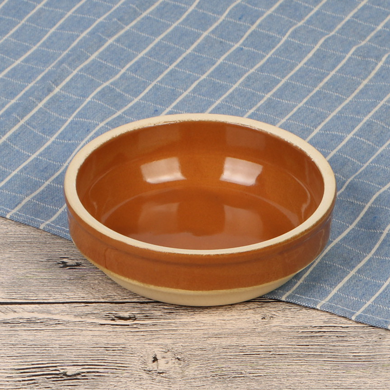 钵仔碗蒸饭钵紫砂碗蒸蛋碗蒸饭碗土钵碗土钵子古碗陶钵怀旧家用