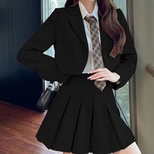 学院风西装套女韩系校园2023早春新款女套一整套身韩版一件代发