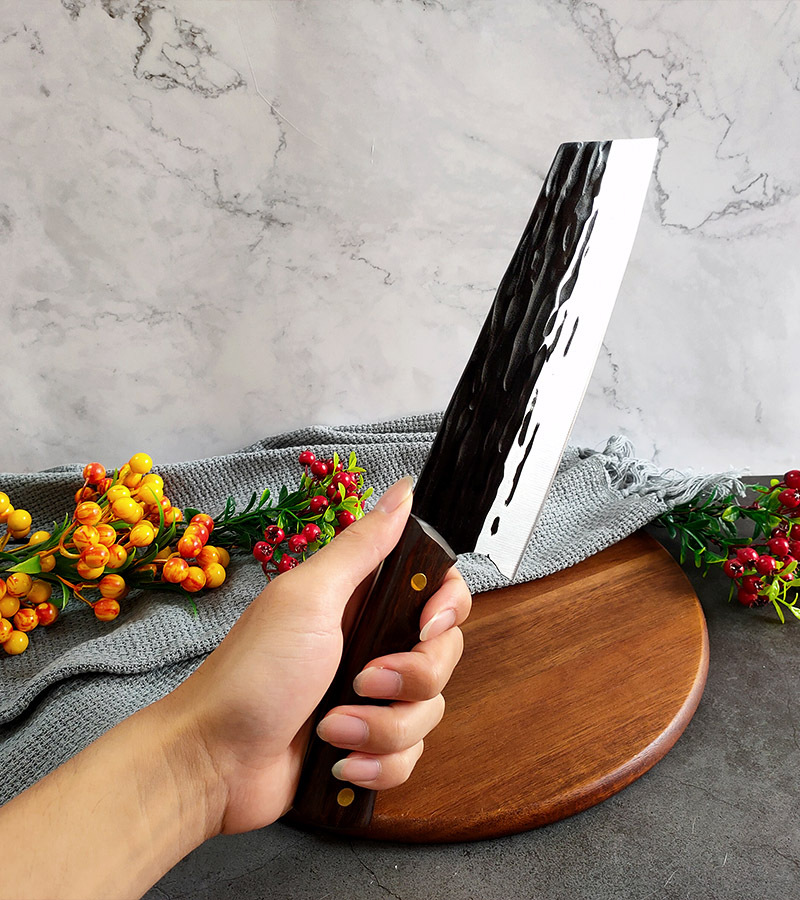 切付刀牛肉日式料理主厨刀刺身刀多用刀锻打屠宰切肉刀剥皮高碳钢
