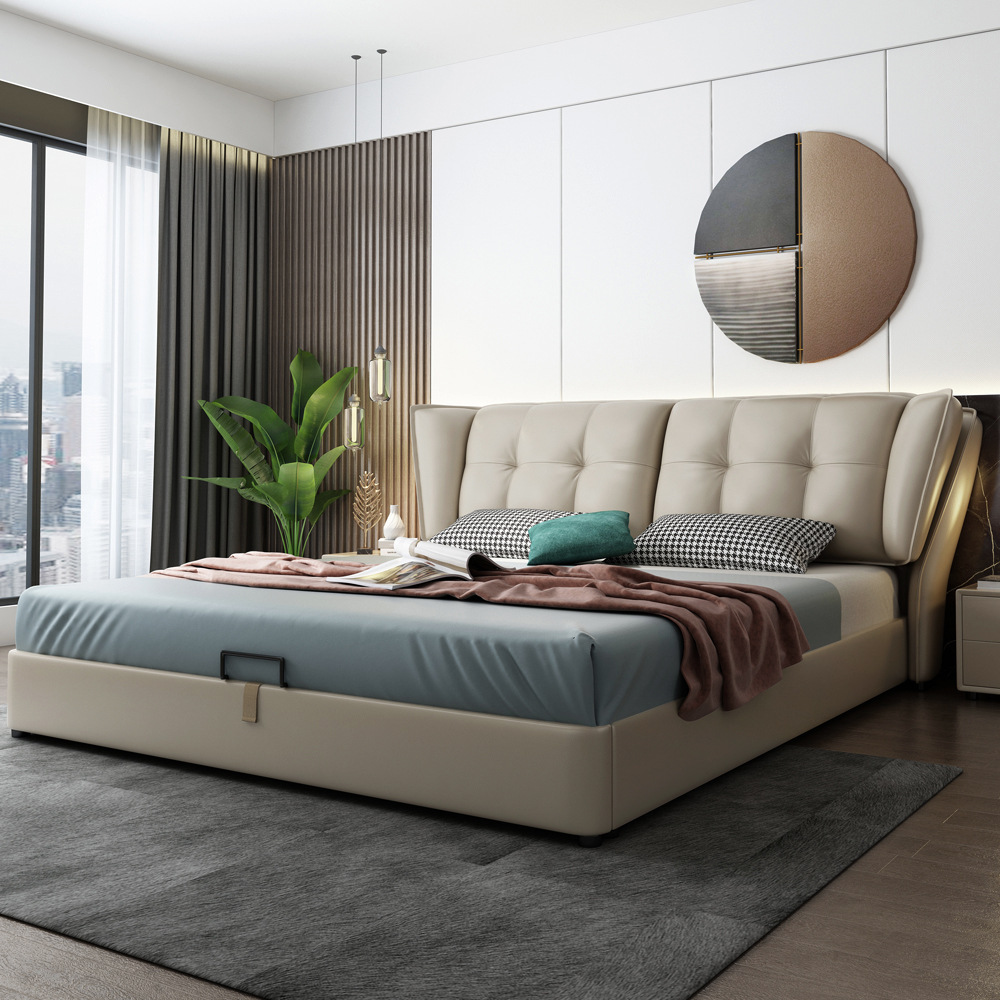 8米主卧1.5米储物软包软体床