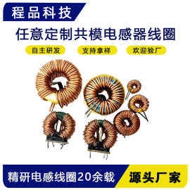 厂家直销定制工字磁环大电流共模电感器 贴片插件EMI滤波器