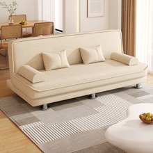 沙发客厅小户型2023新款出租房双人布艺沙发卧室可折叠两用沙发床
