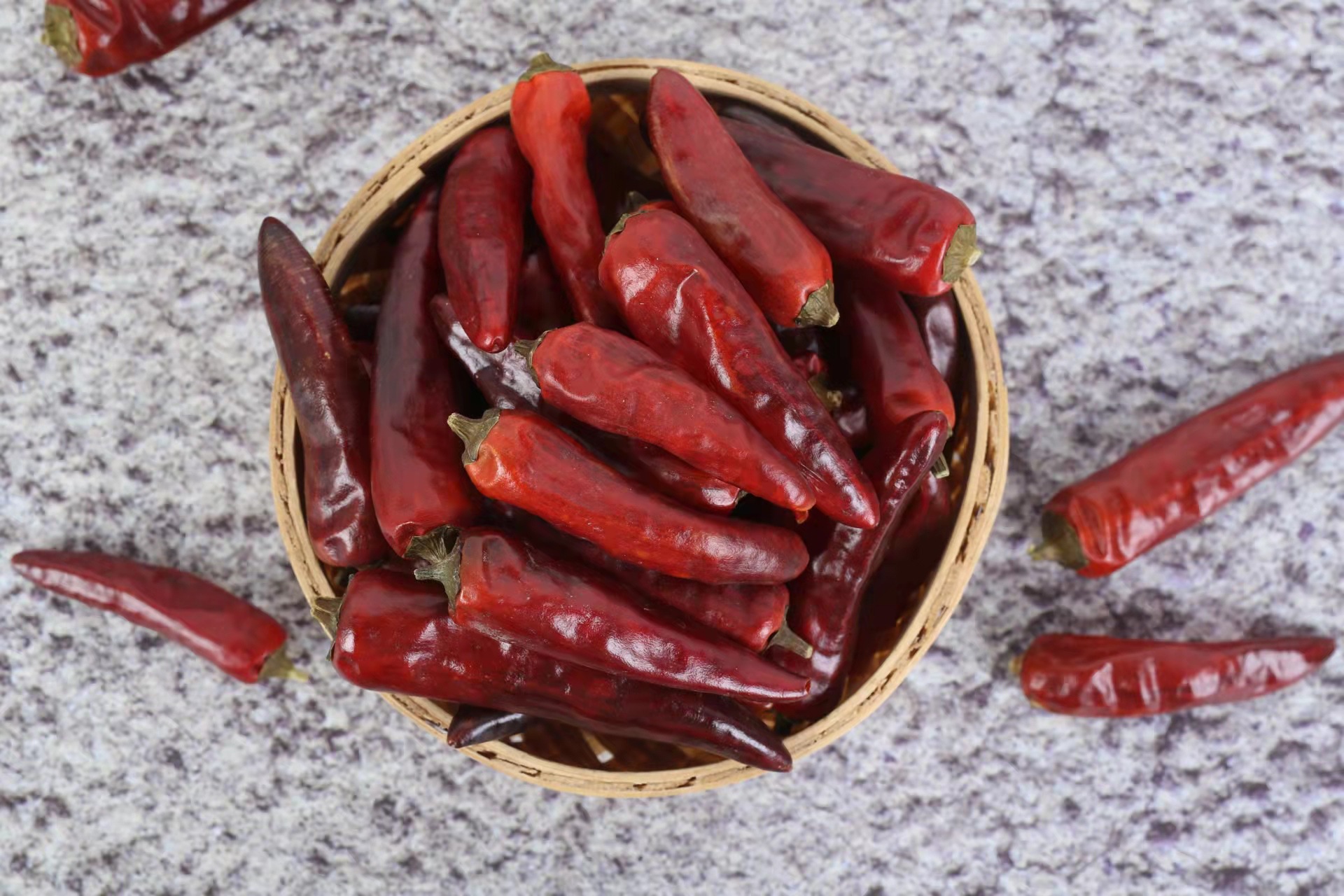 重庆直发石柱红3号重庆红辣椒火锅底料增辣干辣椒批发1份500g