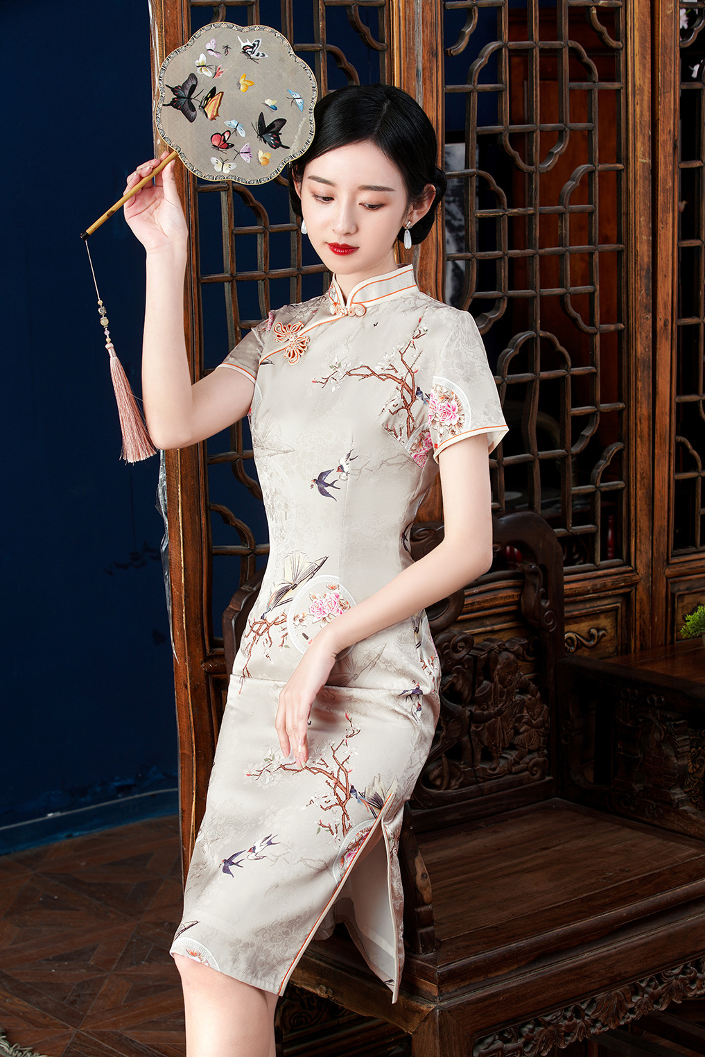 新古典改良旗袍裙