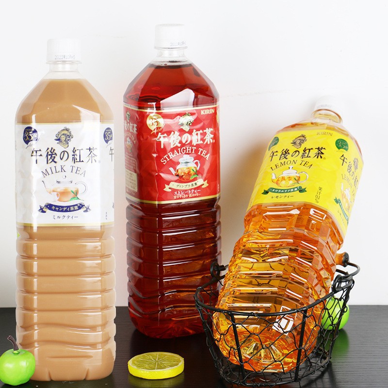 日本kirin麒麟午后红茶奶茶茶饮料家庭装瓶1.