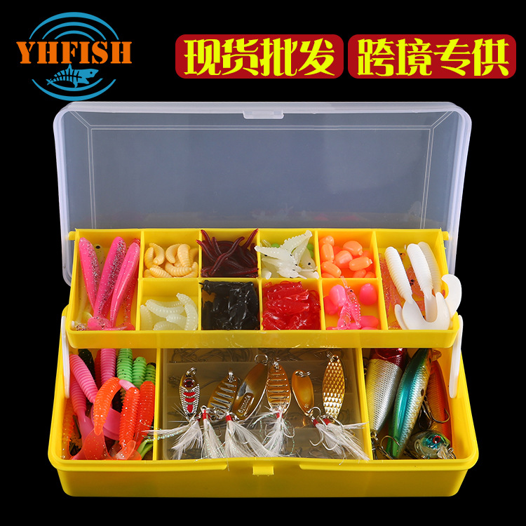 鱼饵套装渔具盒钓鱼工具垂钓批发-阿里巴巴