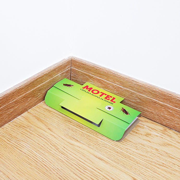 家用彩盒包装蟑螂盒蟑螂屋 蟑螂贴粘板捕捉蟑螂药 蟑螂诱捕器