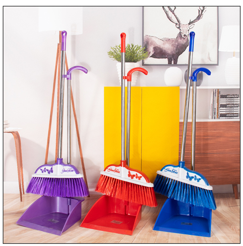 家用扫地扫把套装软毛笤帚簸箕组合套装垃圾斗两件套清洁地面套装