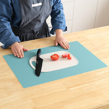 案板防滑固定垫厨房台面保护垫擀面硅胶垫电磁炉防滑垫切菜砧板鹃
