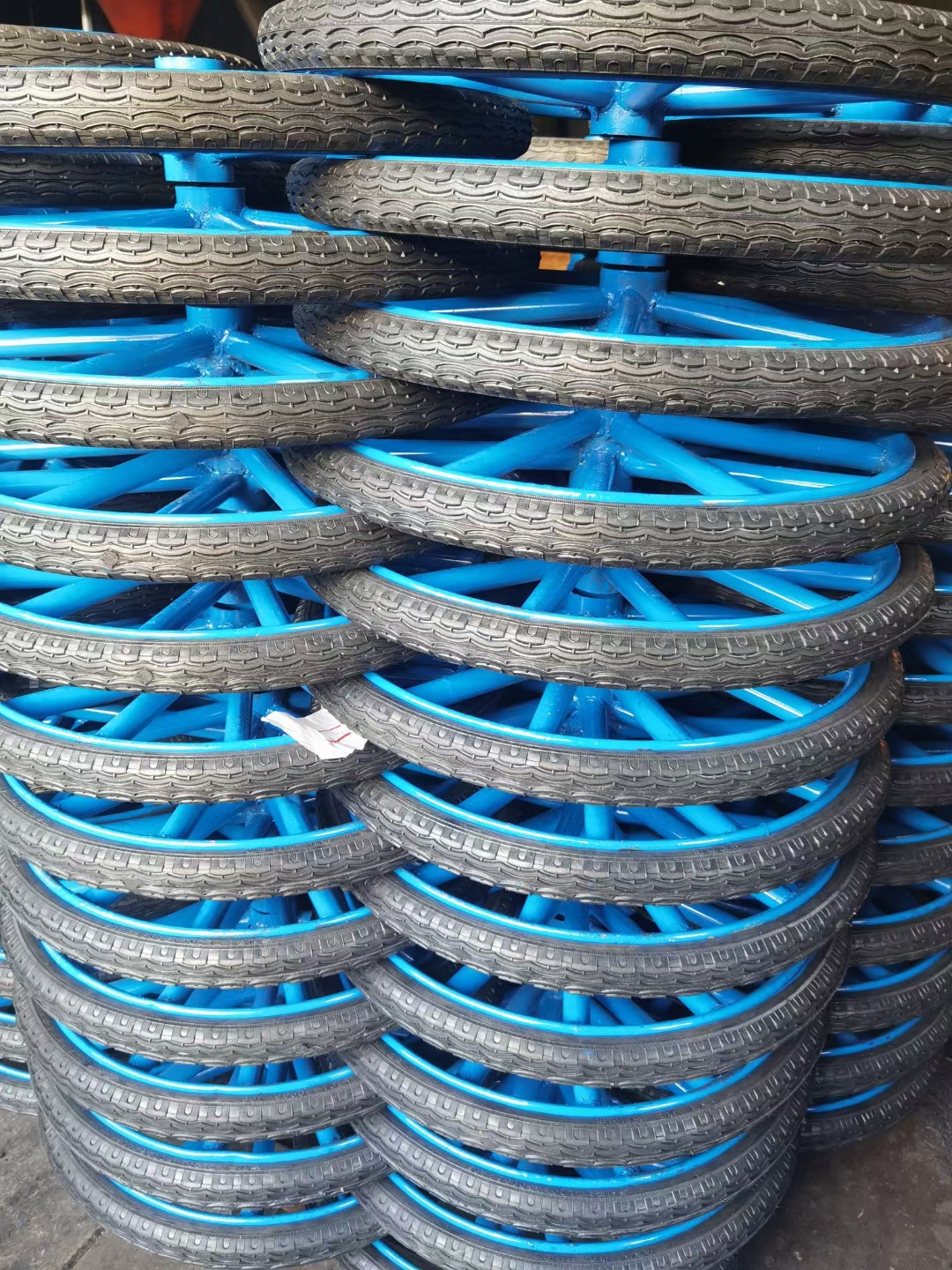 建筑工地26寸车轮子手推车工地斗车实心轮子 环卫车轮胎车轱辘 阳