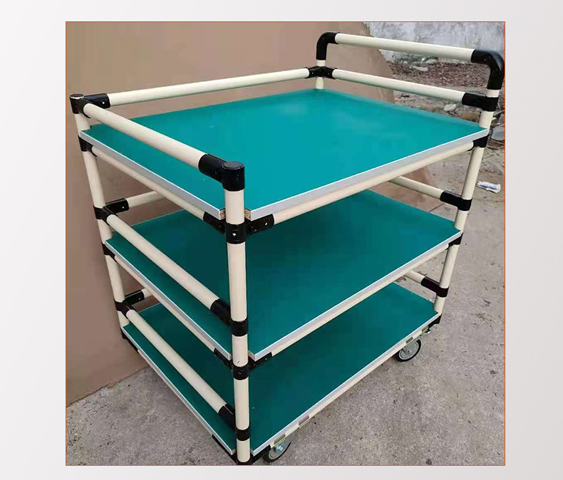 厂家供应电商分拣车车间物料手推车车静音斜面拣货车周转车