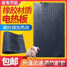 橡胶猪用电热板兽用宠物养殖场加热板保温板碳纤维猪舍产床发热.