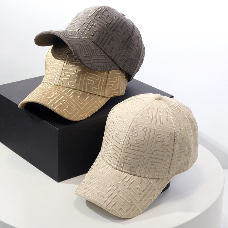 棒球帽女2024新款春秋季宽檐显脸小字母运动百搭刺绣鸭舌帽子男潮