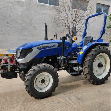 低油耗打田耕整开垦轮式拖拉机 补后直提雷沃m504四驱农耕拖拉机