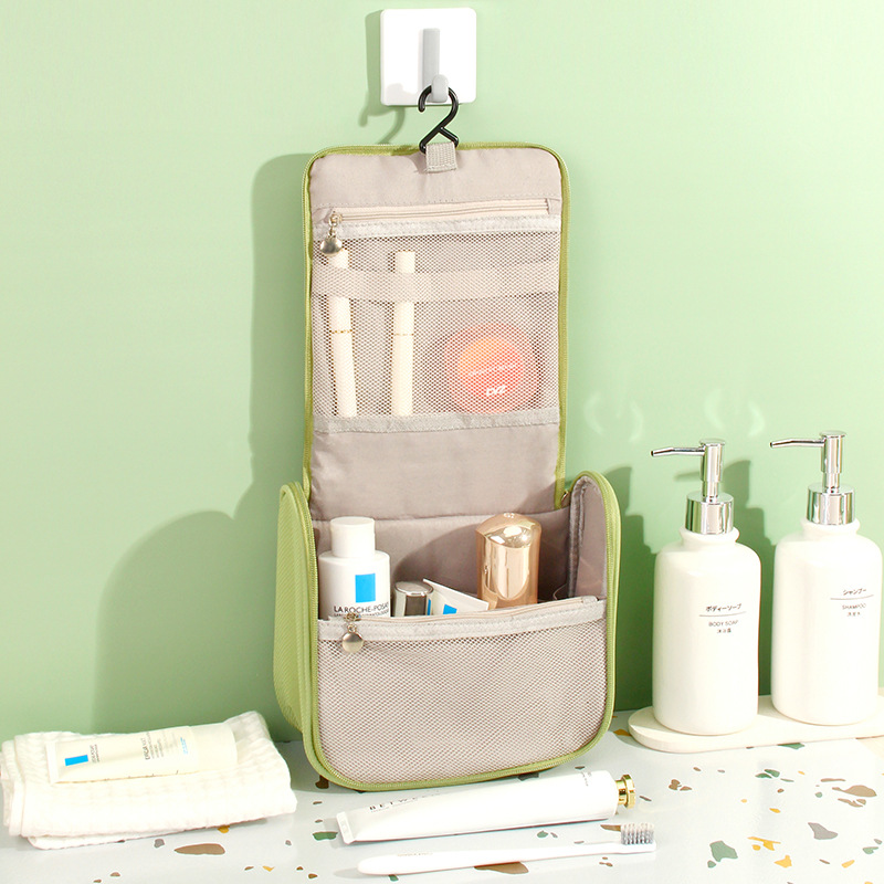 Runhui New Cosmetic Bag Waterproof Storage Bag Hanging Multi-Functional Portable Toiletry Bag Portable Cosmetic Bag